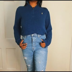 Navy Ralph Lauren Polo Pullover